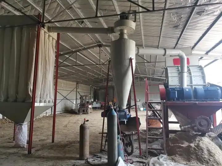 Application of hammer mill shredder