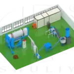 Charcoal Briquette Making Machine Line