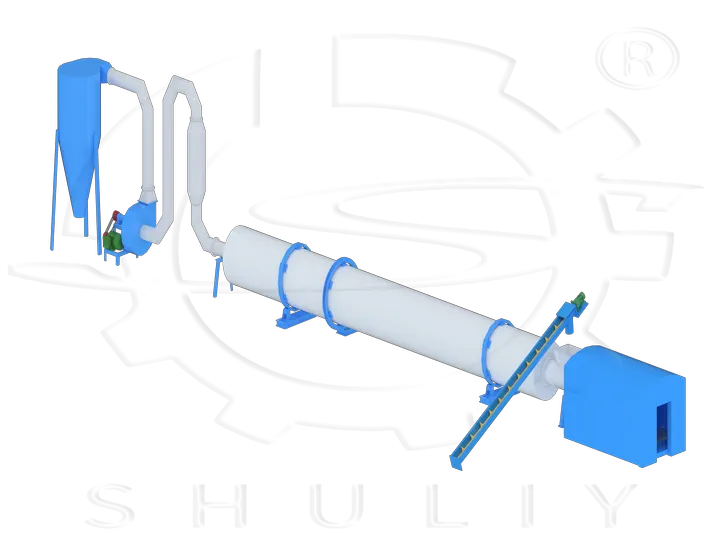 เครื่องอบแห้งแบบโรตารี่