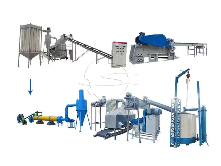 charcoal production line