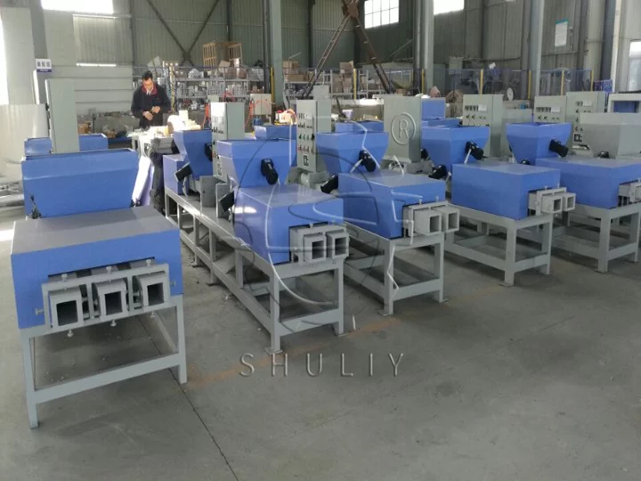 commercial wood pallet block making machine