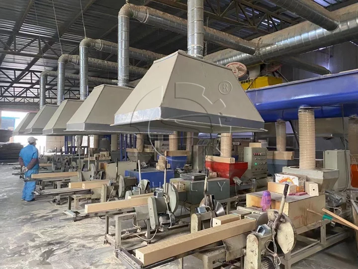 wood block machine