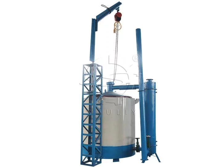 ビジネス向け2600-3000kg/8h垂直炭化炉