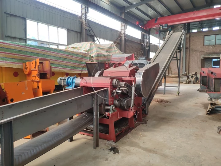 drum wood chipper machine