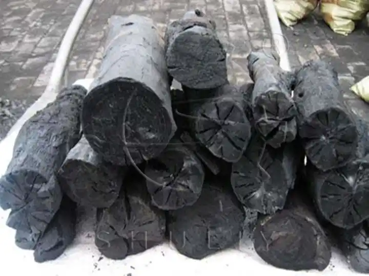 लॉग चारकोल