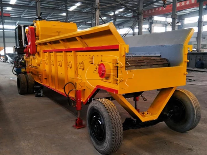 Wood Pallet Shredder Machine