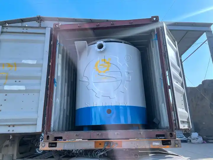 Loading of Vertical Carbonization Furnace