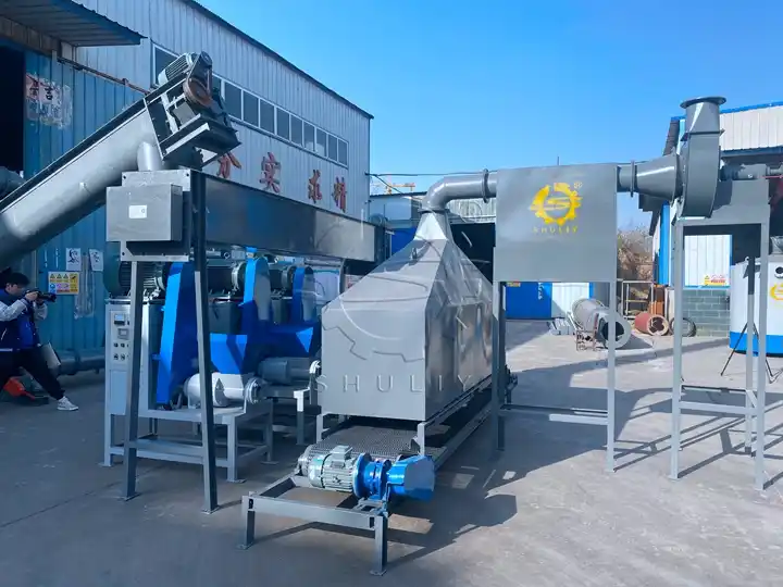 Machines in the Charcoal Production Line