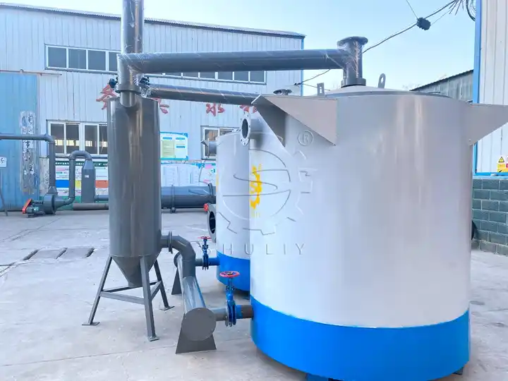 Vertical Carbonization Furnace Installation Example