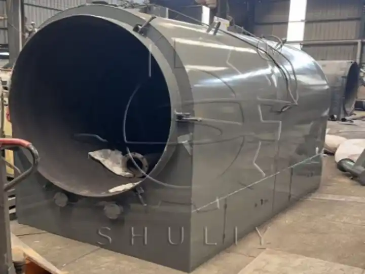 Pequena máquina horizontal de fabricação de carvão