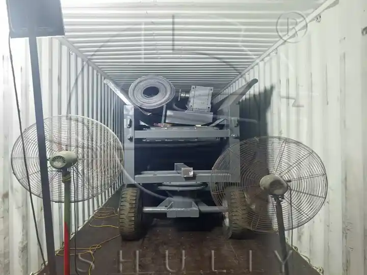 Loading the Comprehensive Wood Crusher