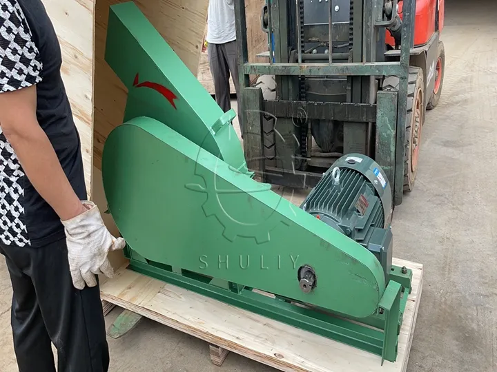 disc type wood chipper
