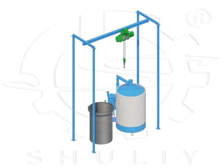 Tungku Karbonisasi Vertikal