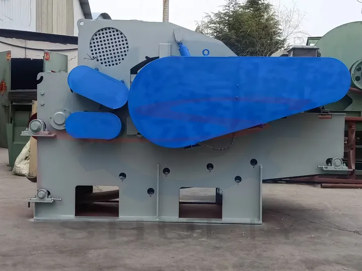 Heavy Duty Drum Wood Chipper For Sale For Brazilian Wood Processing Factory