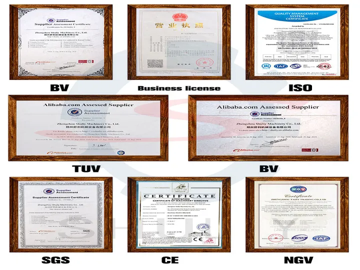 Our Certifications